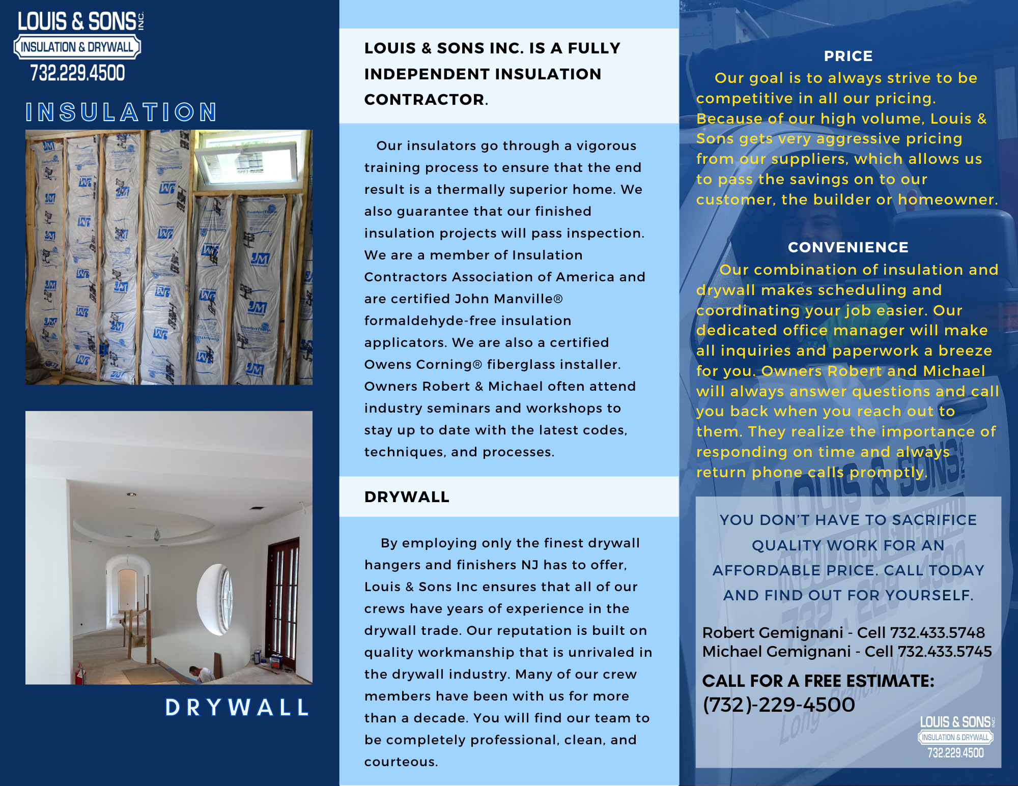 Trifold – Louis & Sons Drywall, Inc.