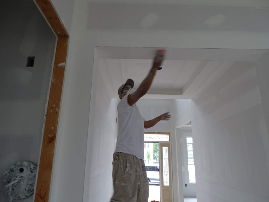 Our Crew in Action – Louis & Sons Drywall, Inc.