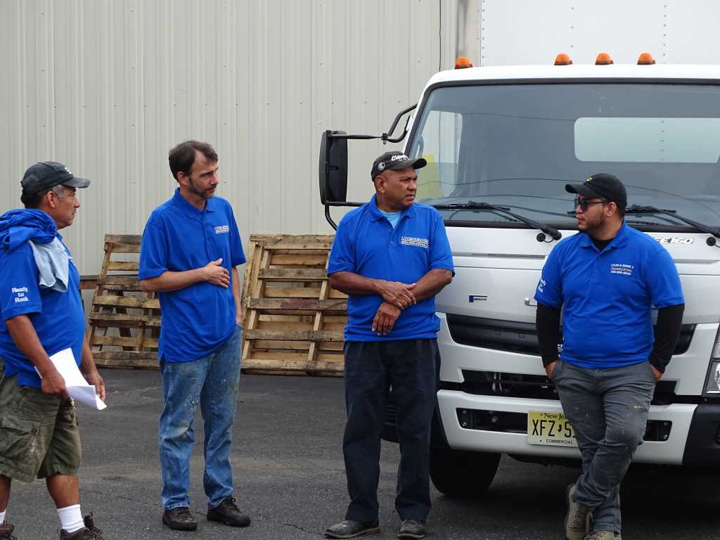 The Crew in Blue – Louis & Sons Drywall, Inc.