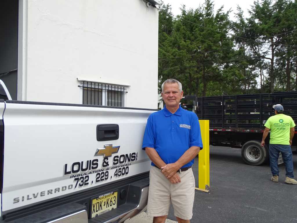 The Crew in Blue – Louis & Sons Drywall, Inc.
